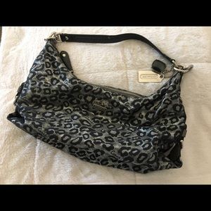 Coach cheetah purse